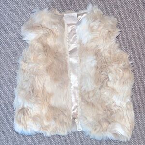 Koala Baby faux fur vest Size 3m